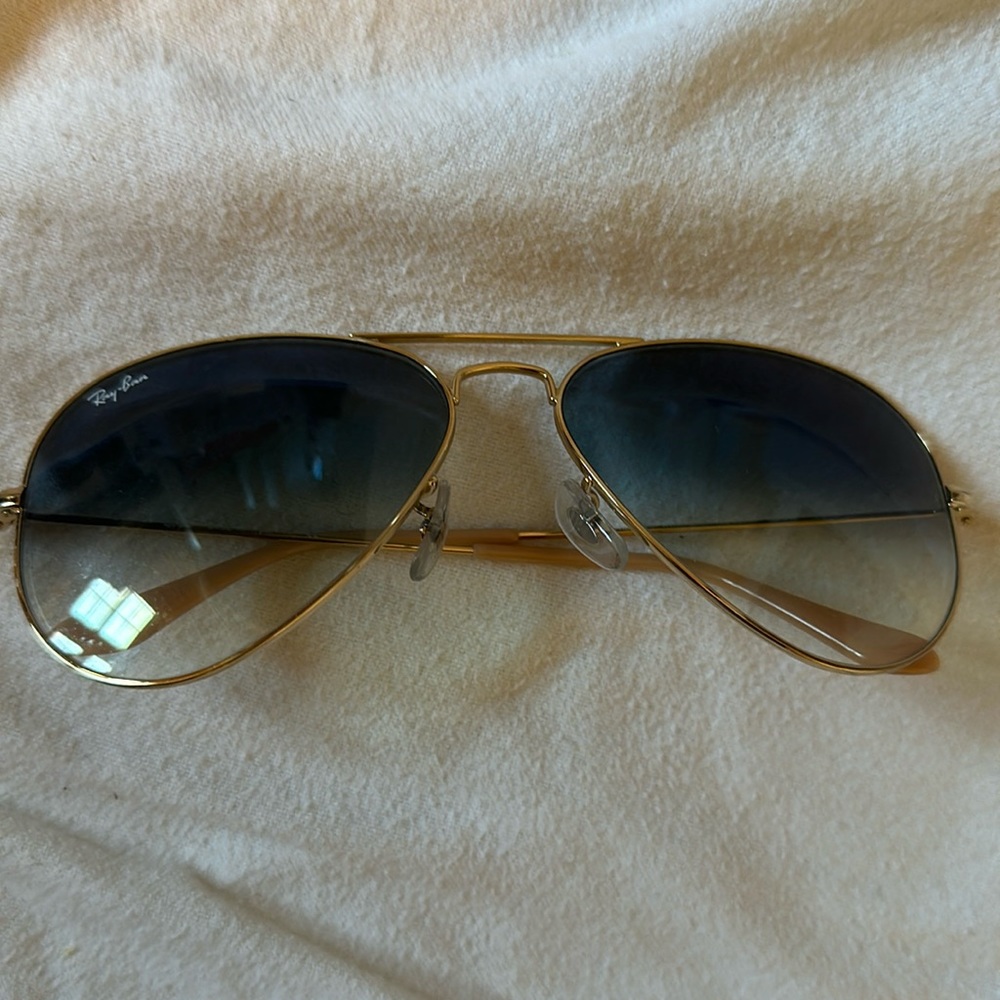 Rayban aviators blue